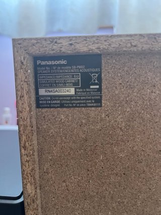 Minicadena Panasonic SC-PM270EG-S Plata