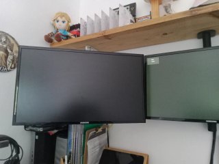 Monitores Samsung con soporte