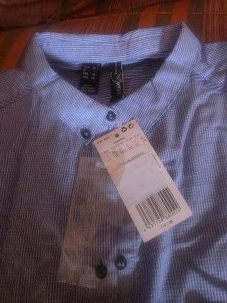 Camisa Mango Mujer Manga Larga Talla L