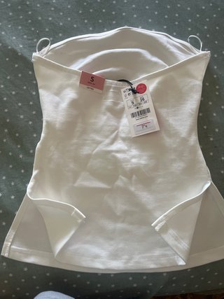 Top blanco Lefties Talla S