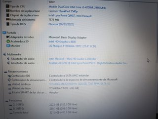 Lenovo ThinkPad T540p Ordenador Portátil