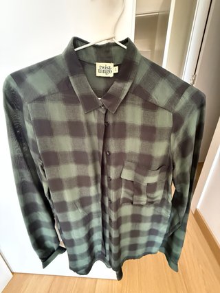 Camisa cuadros Twist Tango Talla M Seda