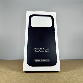 Funda iPhone 18 Pro Max Trenzado Técnico Negro