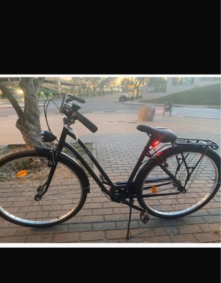 Bicicleta Urbana Negra