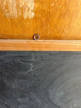 Pizarra antigua vintage madera