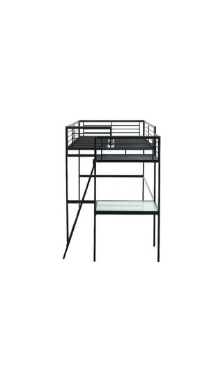 Cama litera 140x190 con escritorio