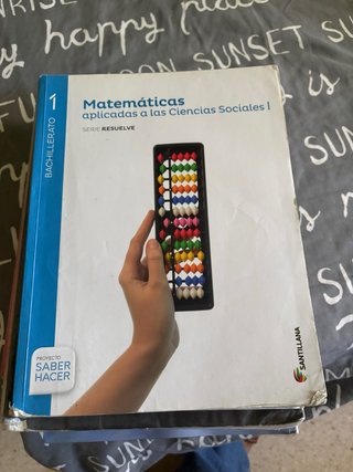 Matemáticas Aplicadas a las Ciencias Sociales I