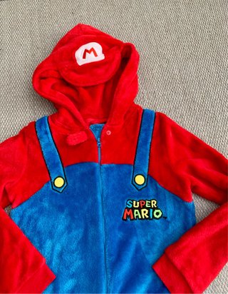 Pijama Buzo Super Mario Talla M