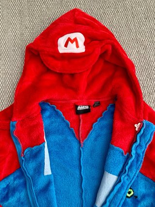 Pijama Buzo Super Mario Talla M