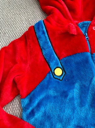 Pijama Buzo Super Mario Talla M