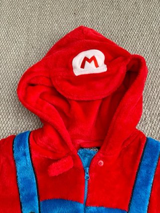 Pijama Buzo Super Mario Talla M