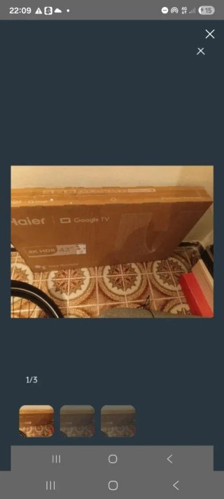 Televisor Haier H43KB00UX 43 Smart TV