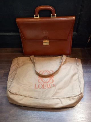 Maletín Loewe piel con funda