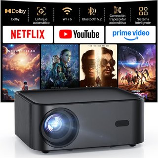Proyector HAPPRUN H11 4K Netflix WiFi Bluetooth
