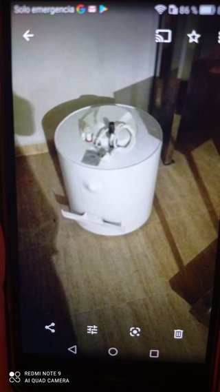 Termo eléctrico 30L agua caliente