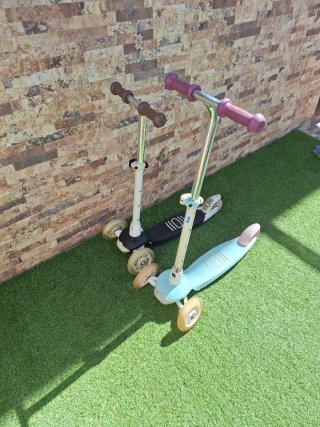 Patinete infantil 3 ruedas azul