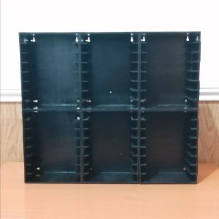 Organizador Casetes Negro