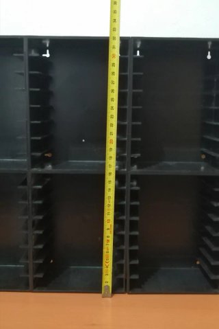 Organizador Casetes Negro