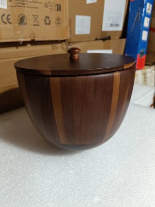Tazón Mezclador Madera Acacia Marrón