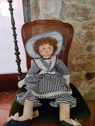 Muñeca de trapo vintage