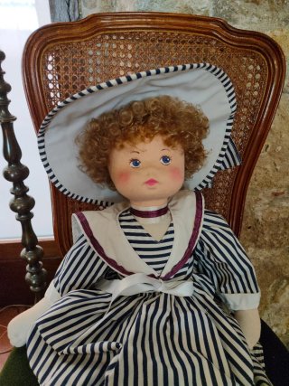 Muñeca de trapo vintage