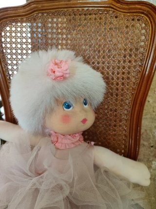 Muñeca de trapo vintage