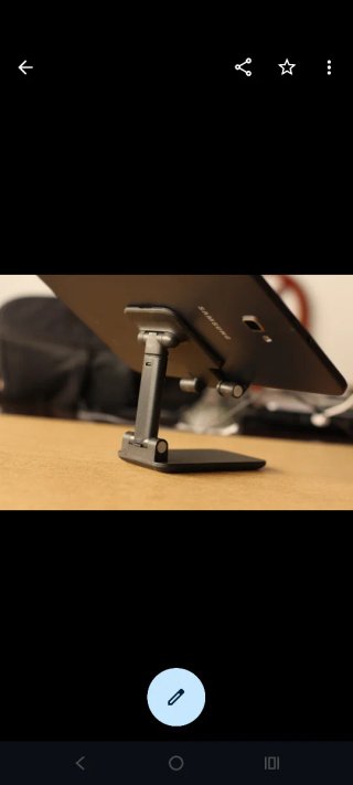 Soporte plegable para móvil/tablet