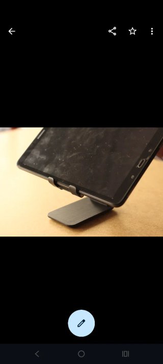 Soporte plegable para móvil/tablet