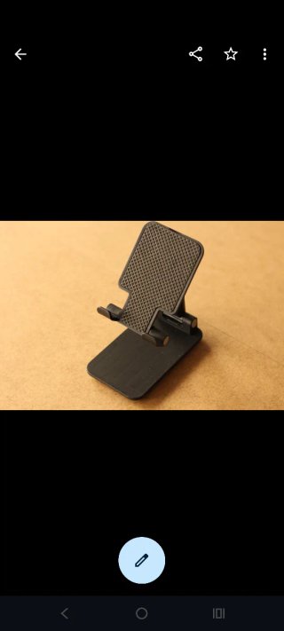 Soporte plegable para móvil/tablet