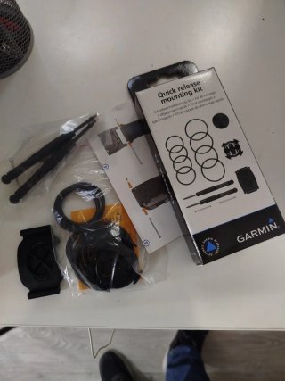 Kit Montaje Rápido Garmin Negro Forerunner.