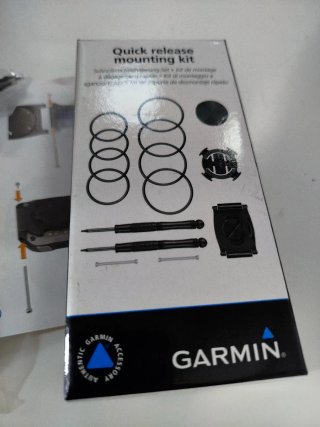 Kit Montaje Rápido Garmin Negro Forerunner.