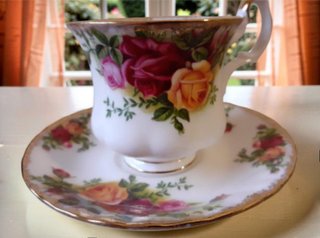 Taza café/platillo Nuevo Vajilla Royal Albert OCR