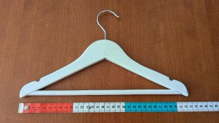 Lote 5 Perchas Madera Infantiles Colores