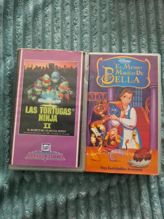 Lote 17 Cintas VHS Películas Infantiles y Familiar