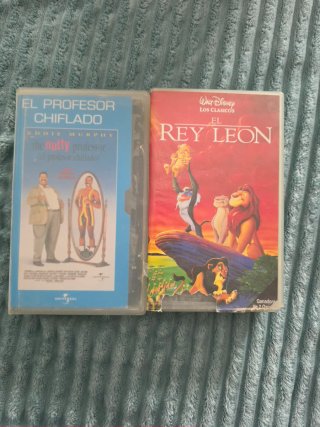 Lote 17 Cintas VHS Películas Infantiles y Familiar