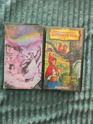Lote 17 Cintas VHS Películas Infantiles y Familiar
