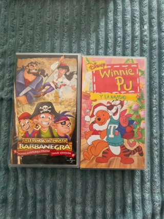 Lote 17 Cintas VHS Películas Infantiles y Familiar