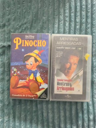 Lote 17 Cintas VHS Películas Infantiles y Familiar