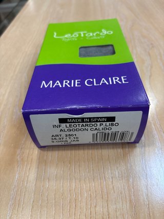 Leotardo Marie Claire niña gris T.10