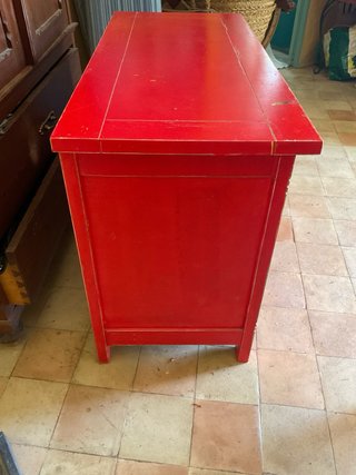 Mueble Retro Rojo
