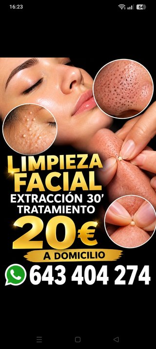 ¡OFERTA LIMPIEZA FACIAL!
