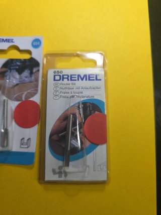 Dremel Fresa 654 + 650 Router Bit
