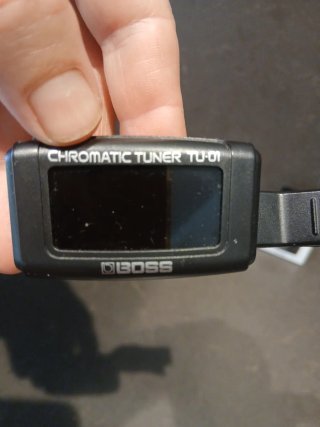 Afinador Boss TU-01 Cromatico Clip-on