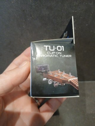 Afinador Boss TU-01 Cromatico Clip-on