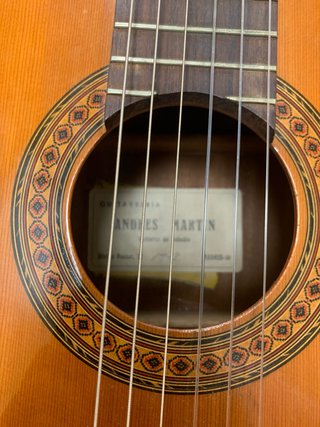 Guitarra Clásica Andrés Martín 1978
