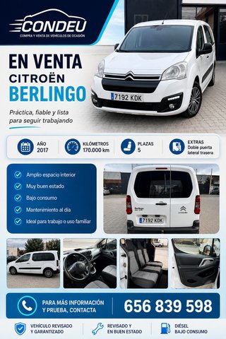 CITROEN BERLINGO 1.6 100CV