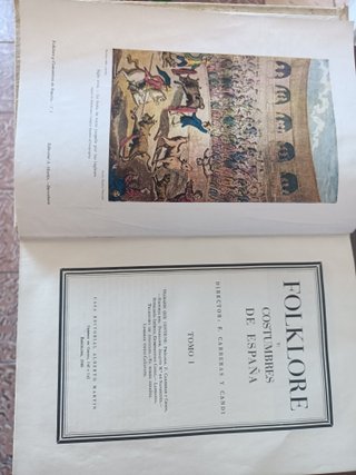 Enciclopedia del Folklore y costumbres de España