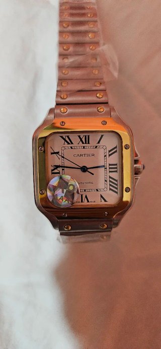 Reloj Cartier Oro y Plata