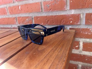 Gafas de Sol Versace Negras y Azules