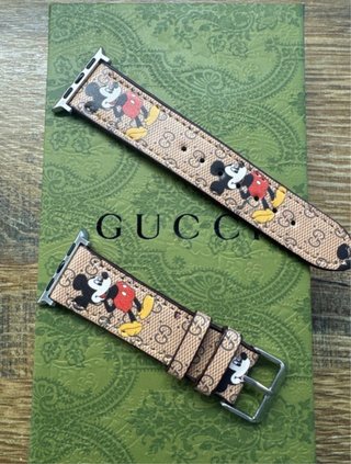 Correa Gucci Apple Watch Mickey Mouse